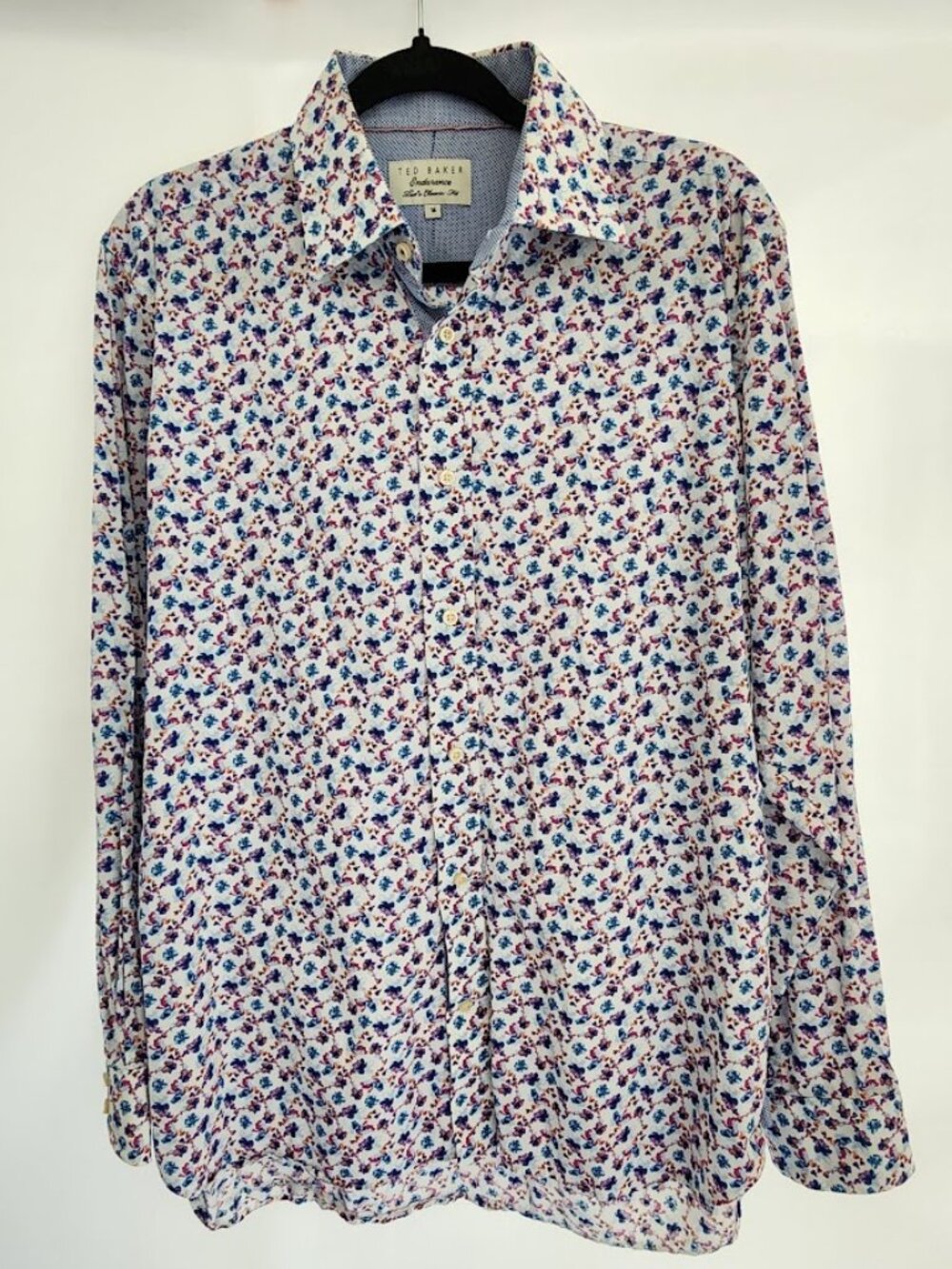 Ted Baker Men’s Long Sleeve Button-Down Shirt – Size Large
